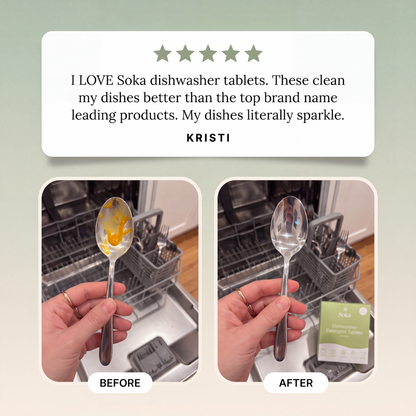 Plastic-Free Dishwasher Tablets