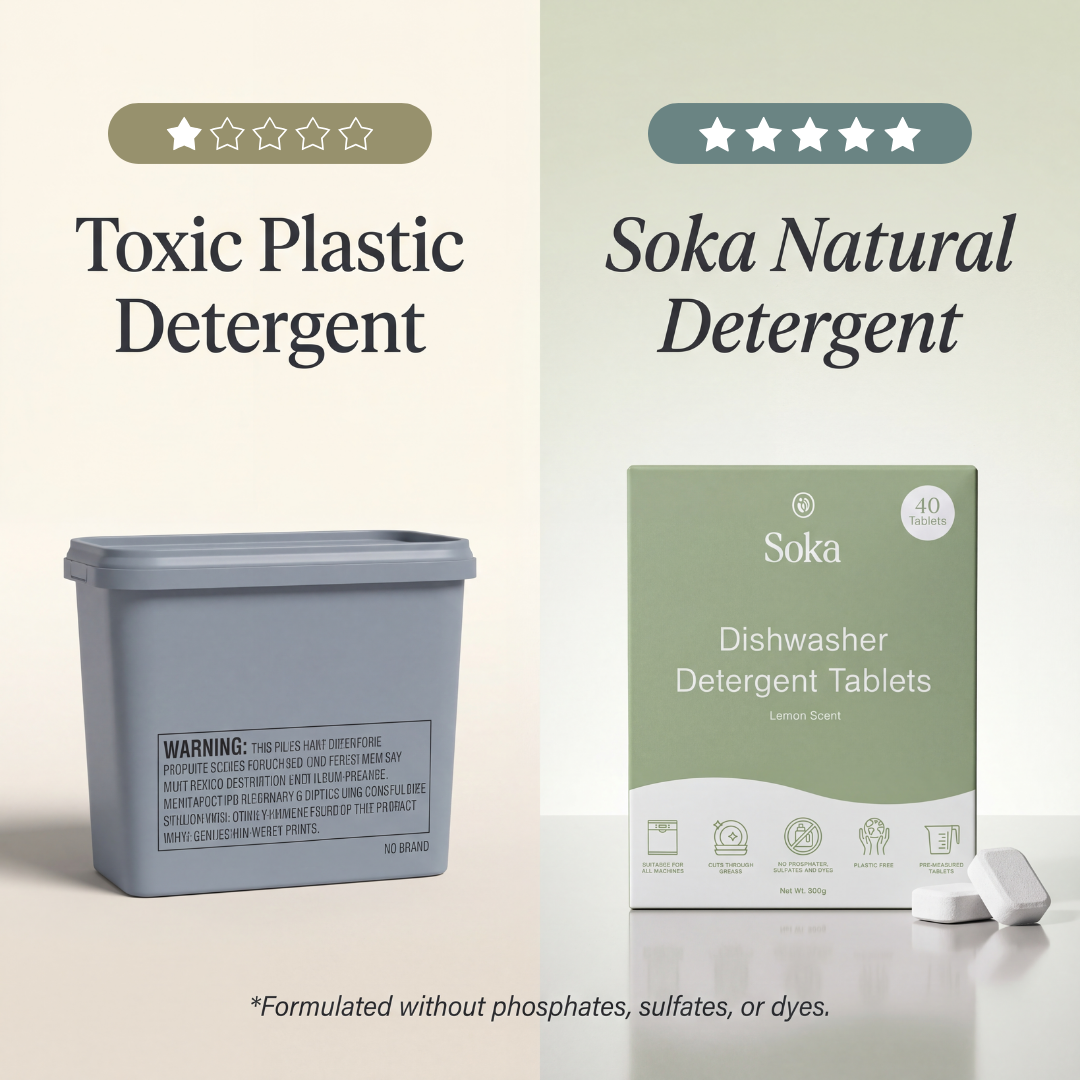 Plastic-Free Dishwasher Tablets