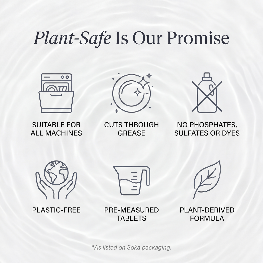 Plastic-Free Dishwasher Tablets